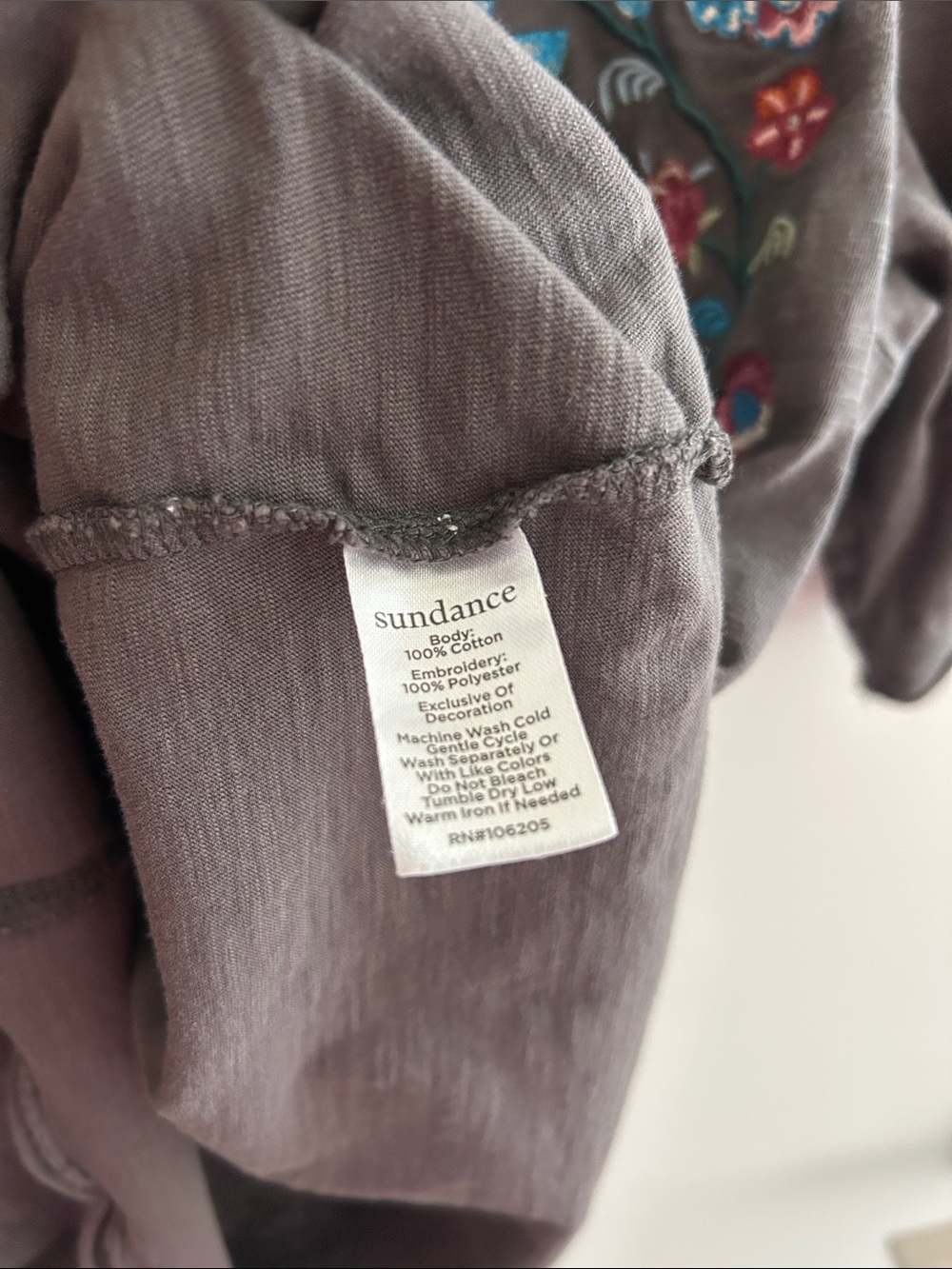 Sundance Embroidered Top - Picture 6 of 6